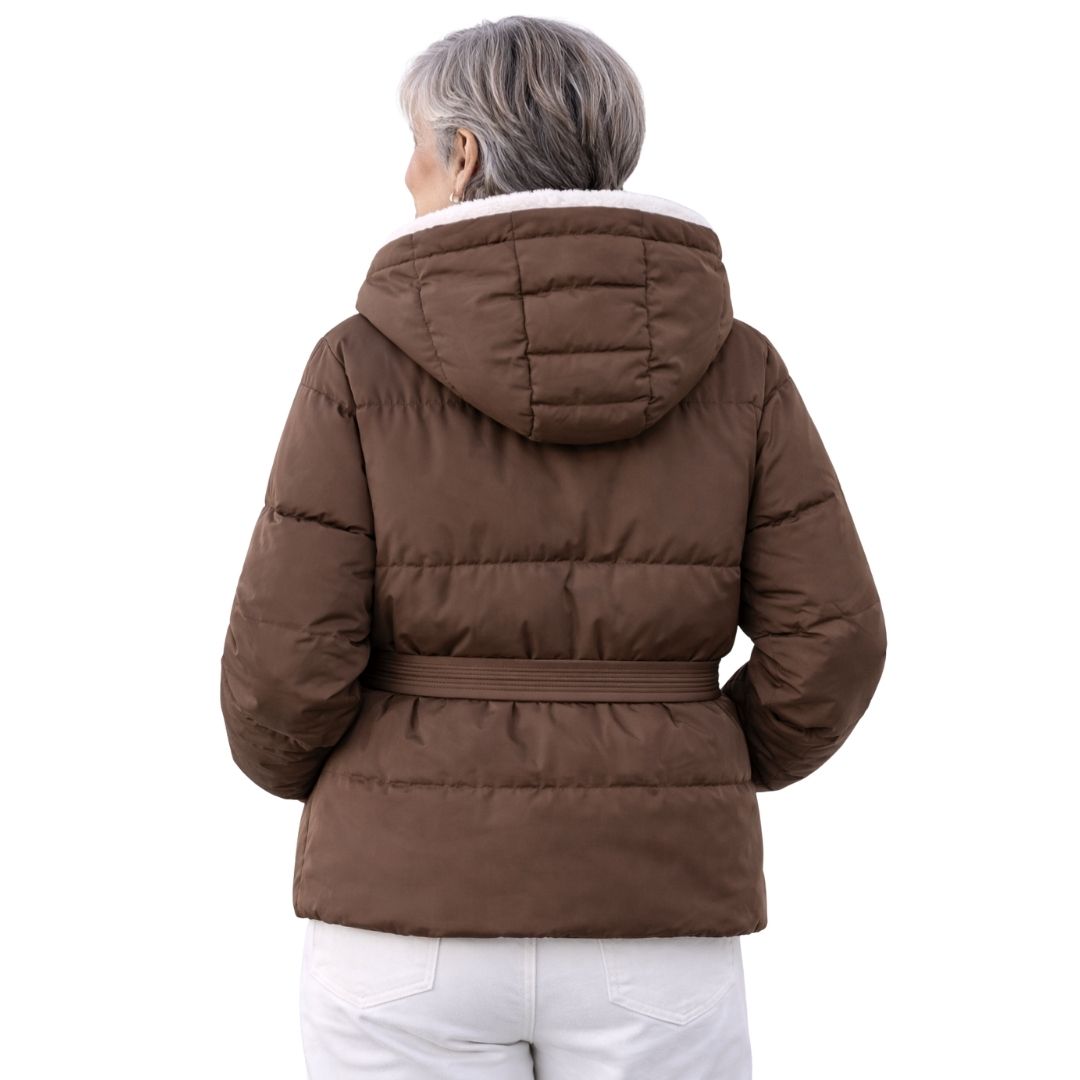 Lucía | Gesteppte Jacke mit Kapuze